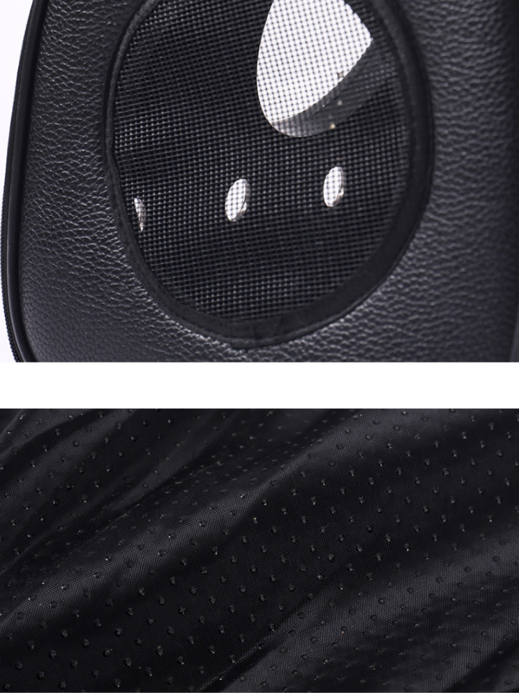 カプセル型窓付きペットキャリーバッグ