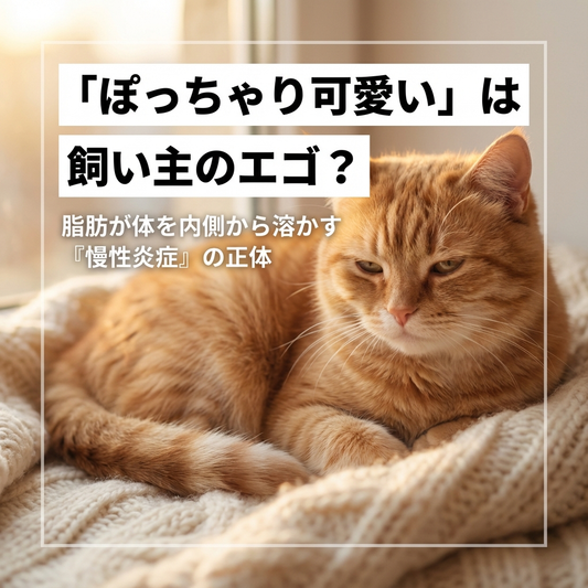 猫の健康を守る！肥満が引き起こす慢性炎症の危険性とは？