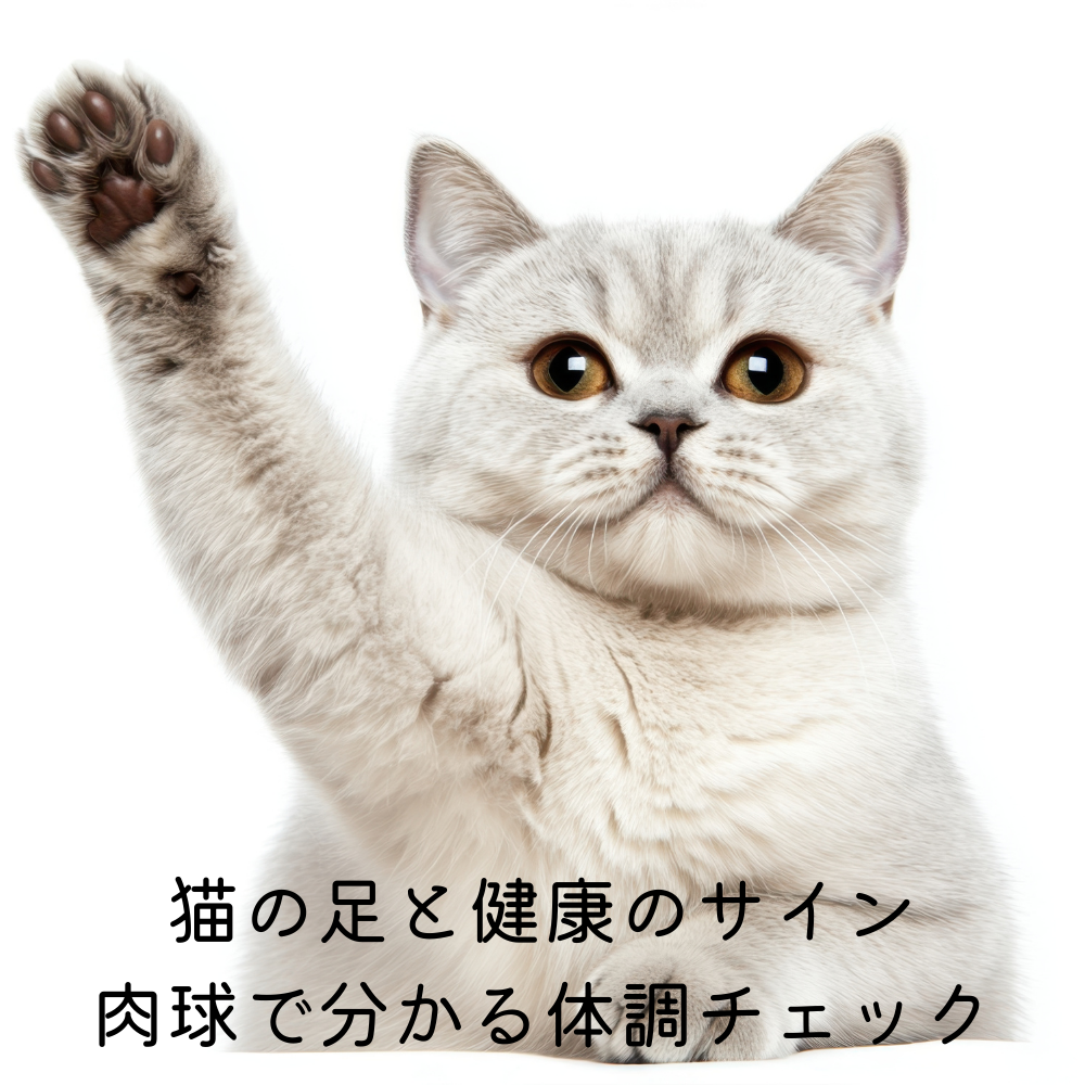猫の足と健康のサイン：肉球で分かる体調チェック