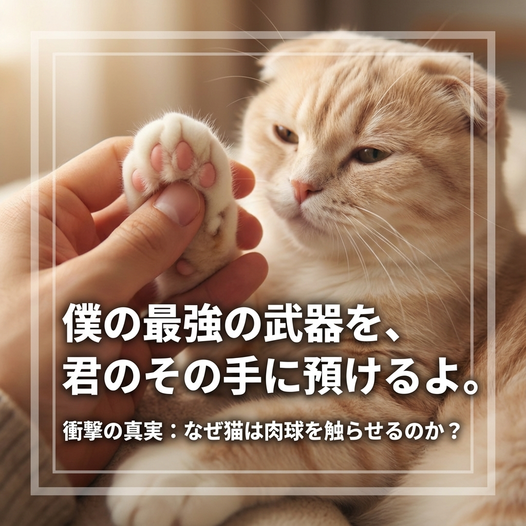 猫の肉球に触れる特別な瞬間の意味を知ろう