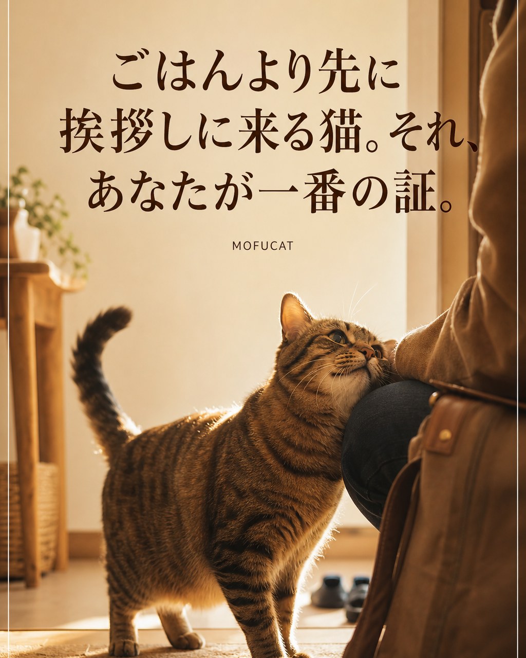猫がごはんより先に挨拶しに来る理由｜あなたが一番の証