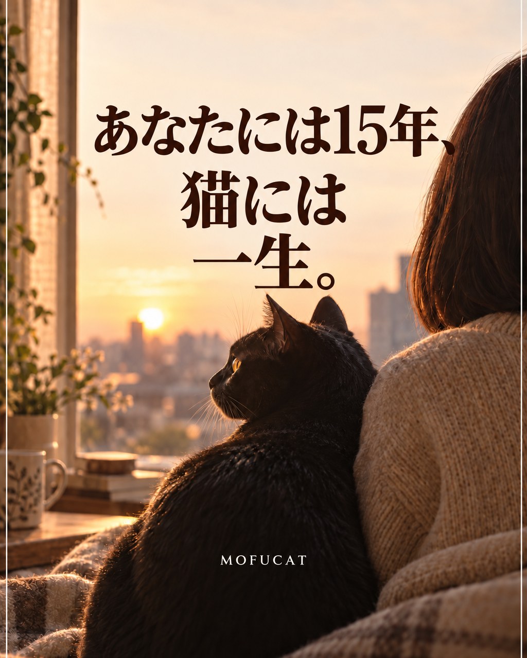 あなたには15年、猫には一生｜猫と暮らす時間の重さ