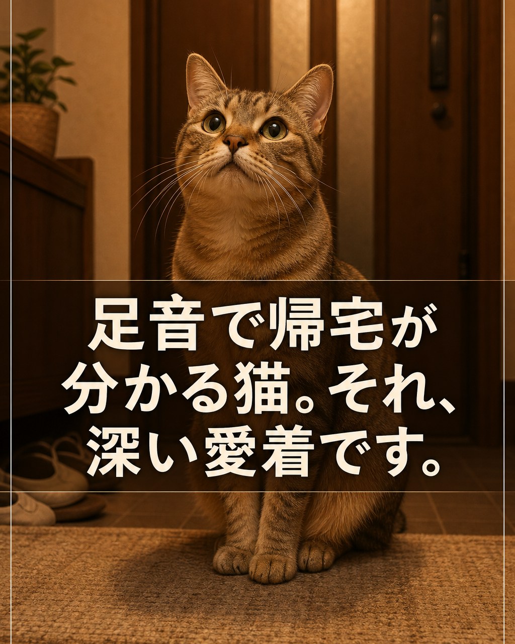 猫が足音で帰宅が分かる理由｜深い愛着の表れ