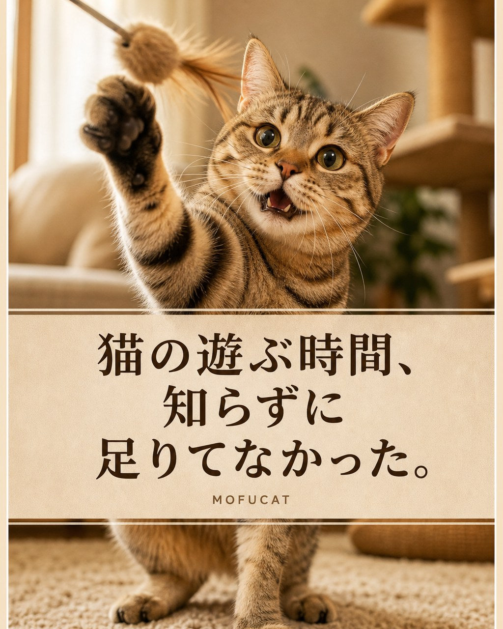 猫の遊ぶ時間が足りてない理由｜寝てるだけじゃない