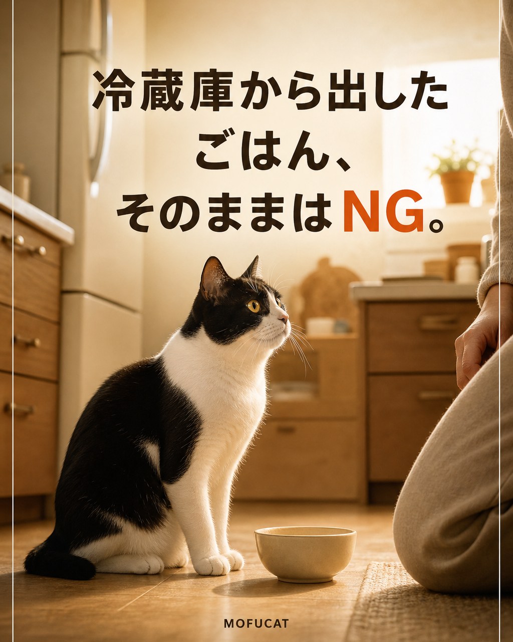 冷蔵庫のごはんを猫にそのまま出さない｜「冷たい方が新鮮」じゃない