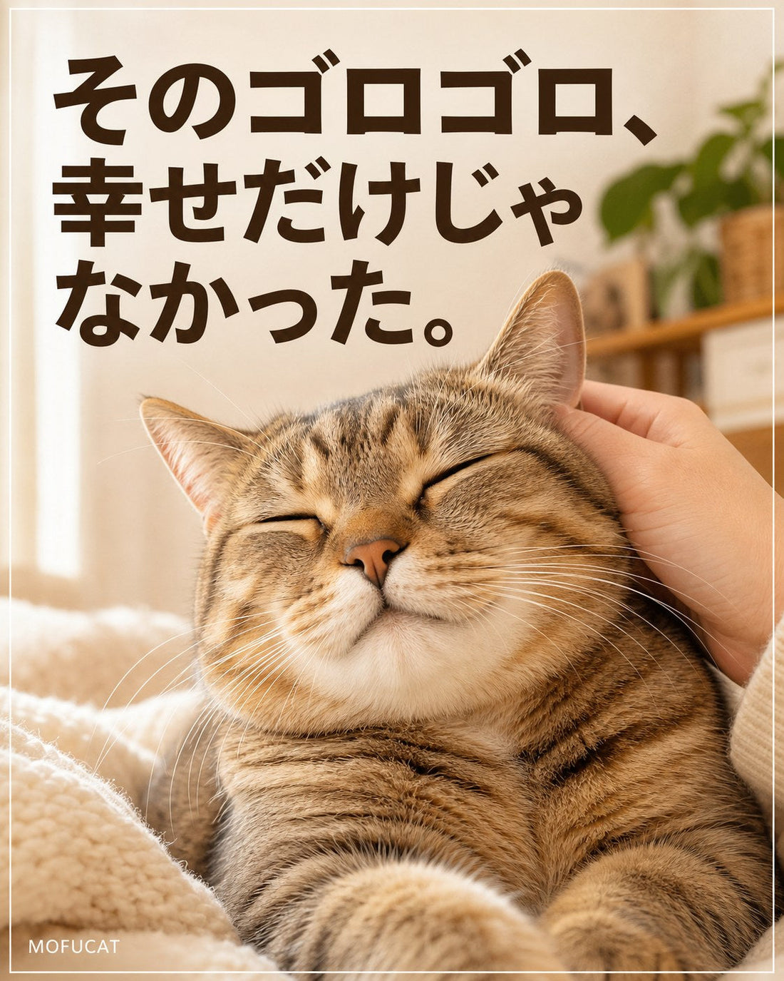 猫がゴロゴロする理由｜幸せだけじゃなかった
