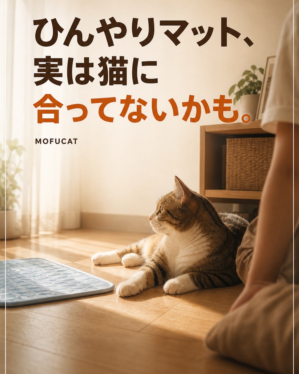 猫がひんやりマットを避ける理由｜冷たすぎる感触を嫌う