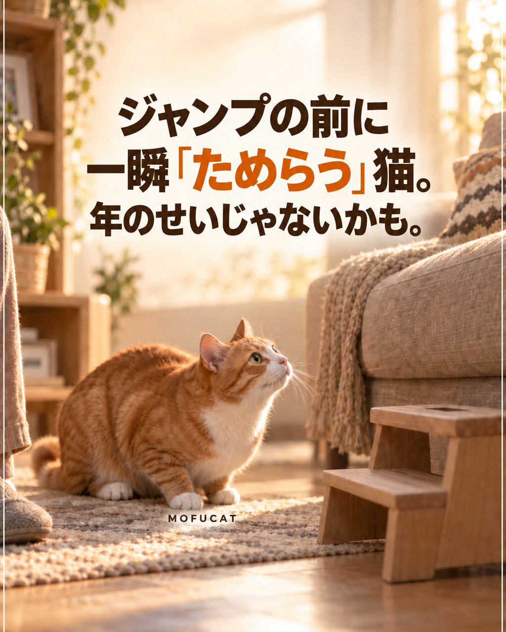 猫がジャンプの前に一瞬ためらう理由｜年のせいじゃないかも