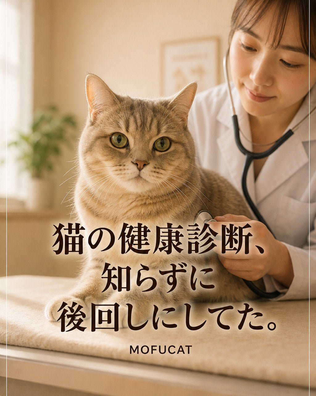 猫の健康診断、後回しにしてない？｜「元気だから大丈夫」じゃないかも