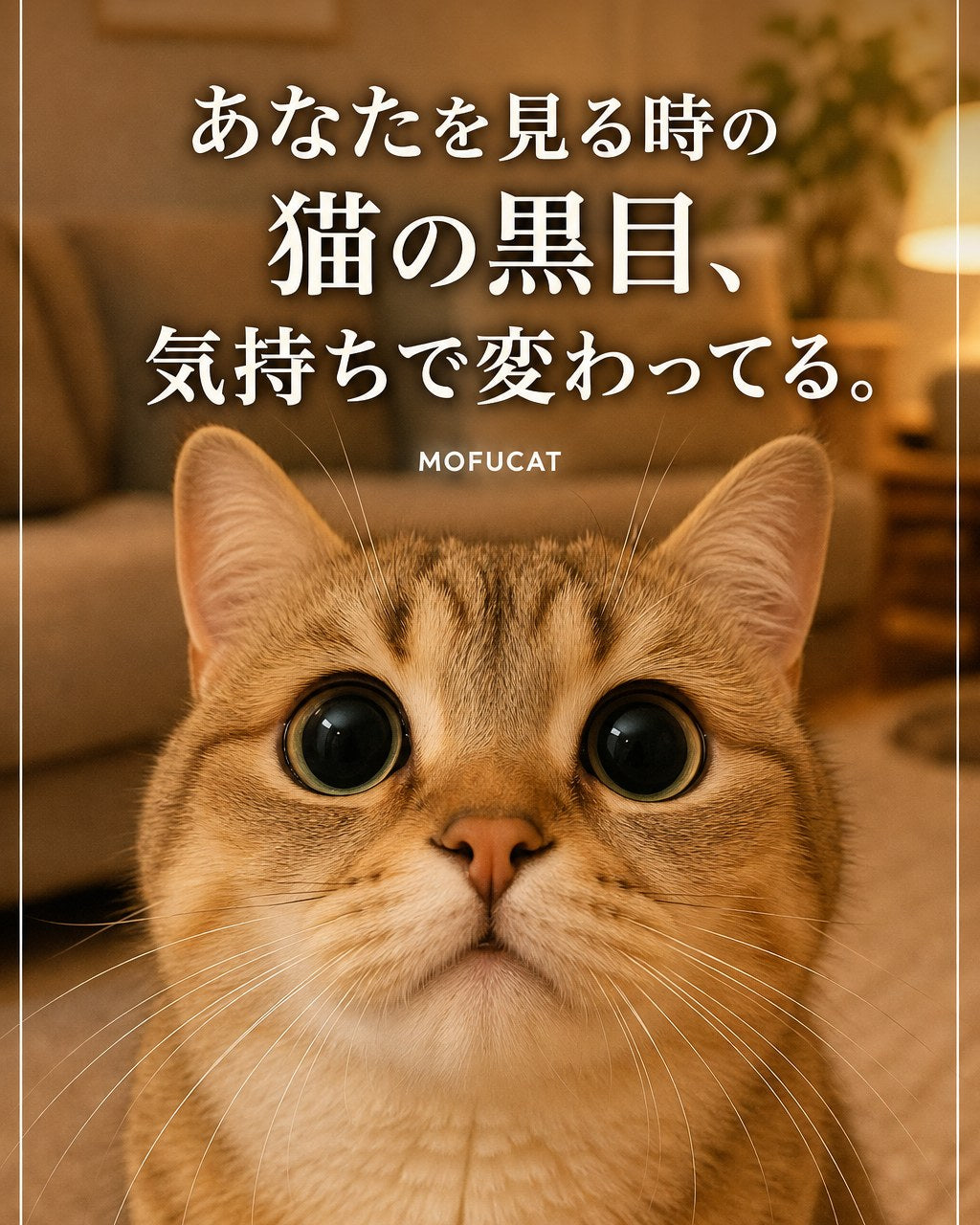 あなたを見る時の猫の黒目が気持ちで変わる理由｜感情のメーター