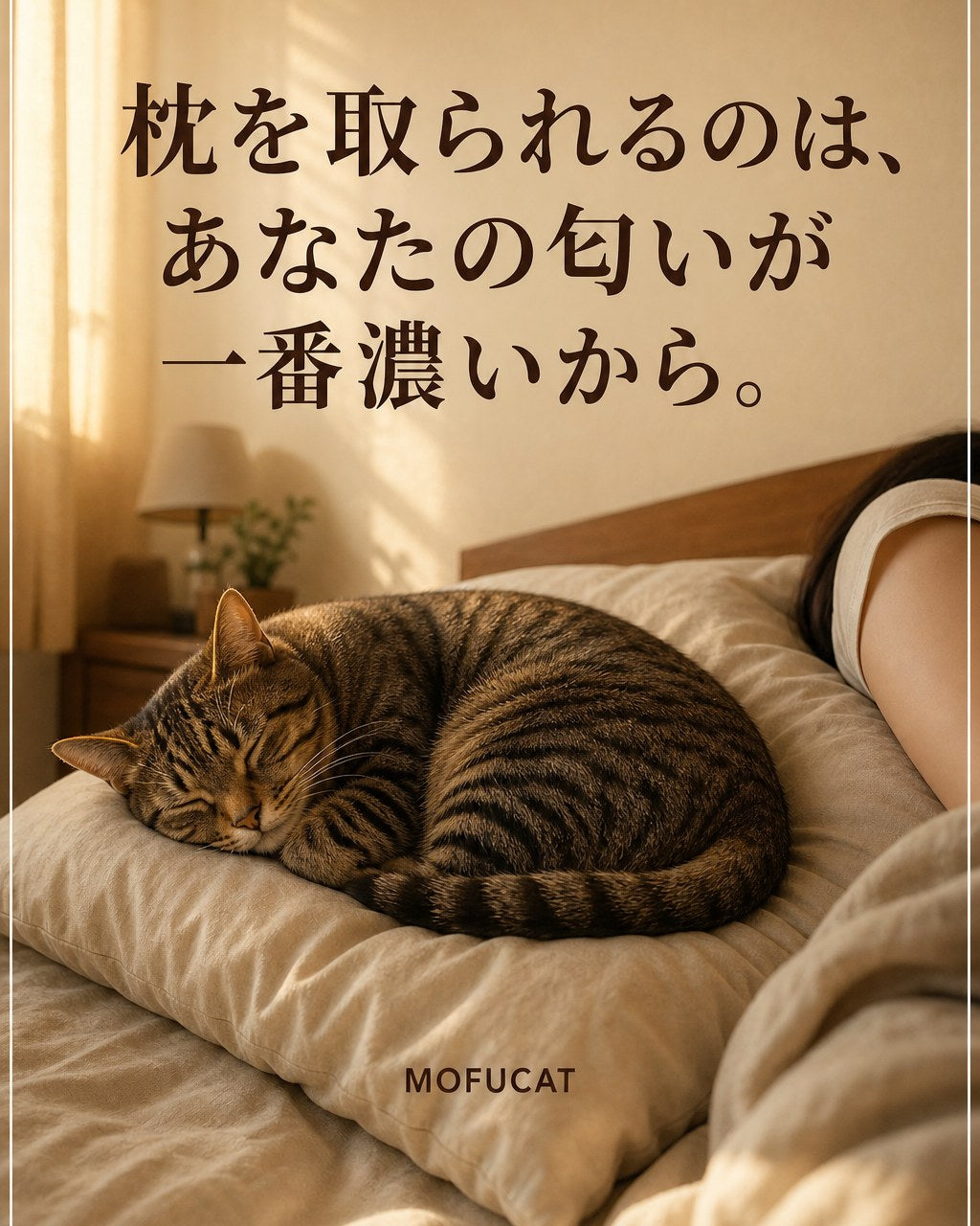 猫に枕を取られる理由｜あなたの匂いが一番濃いから