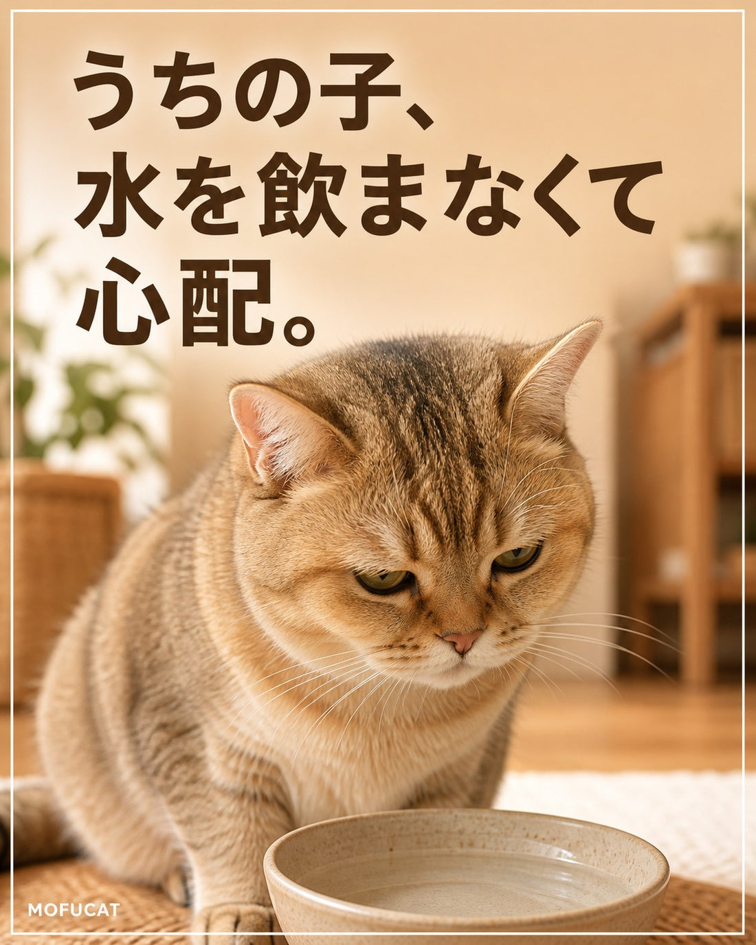 猫が水を飲まなくて心配｜わがままじゃないかも