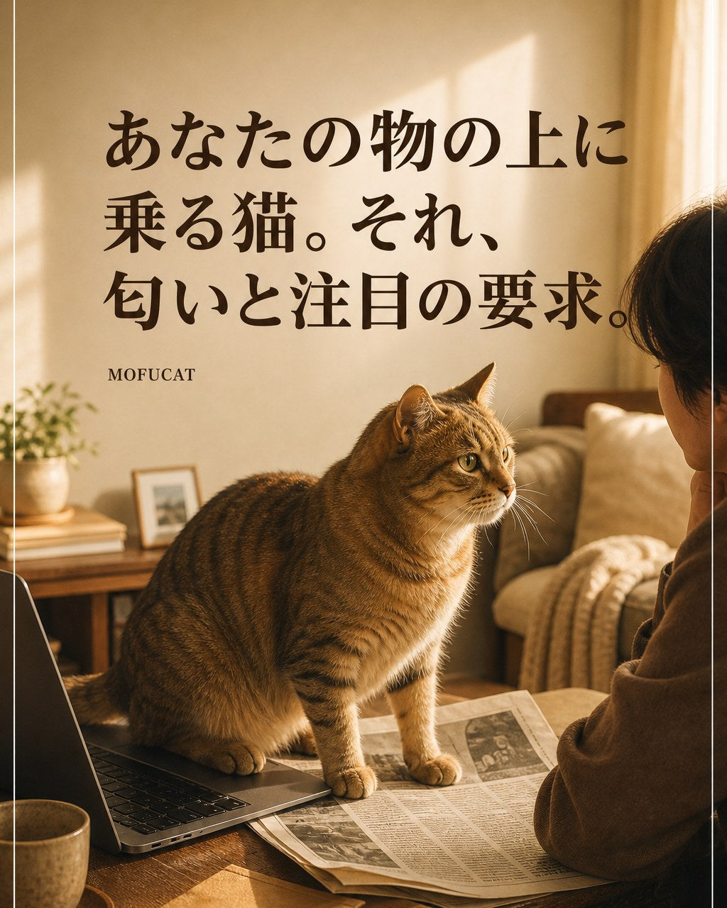 猫が物の上に乗る理由｜匂いと注目の要求