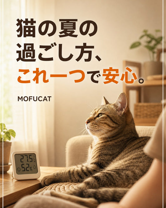 猫の夏の過ごし方まとめ｜4つを押さえれば安心