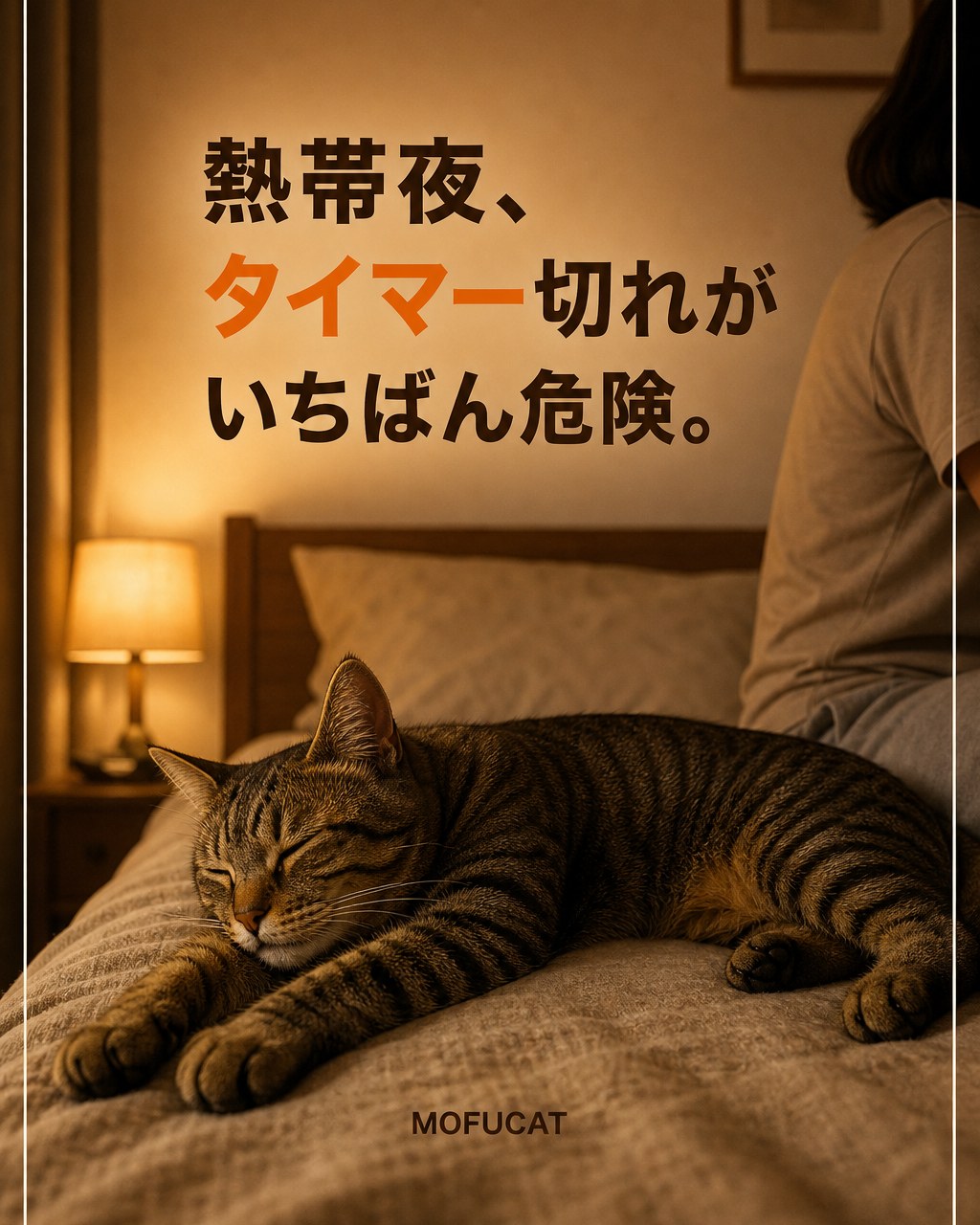 熱帯夜の猫のエアコン｜タイマー切れがいちばん危険