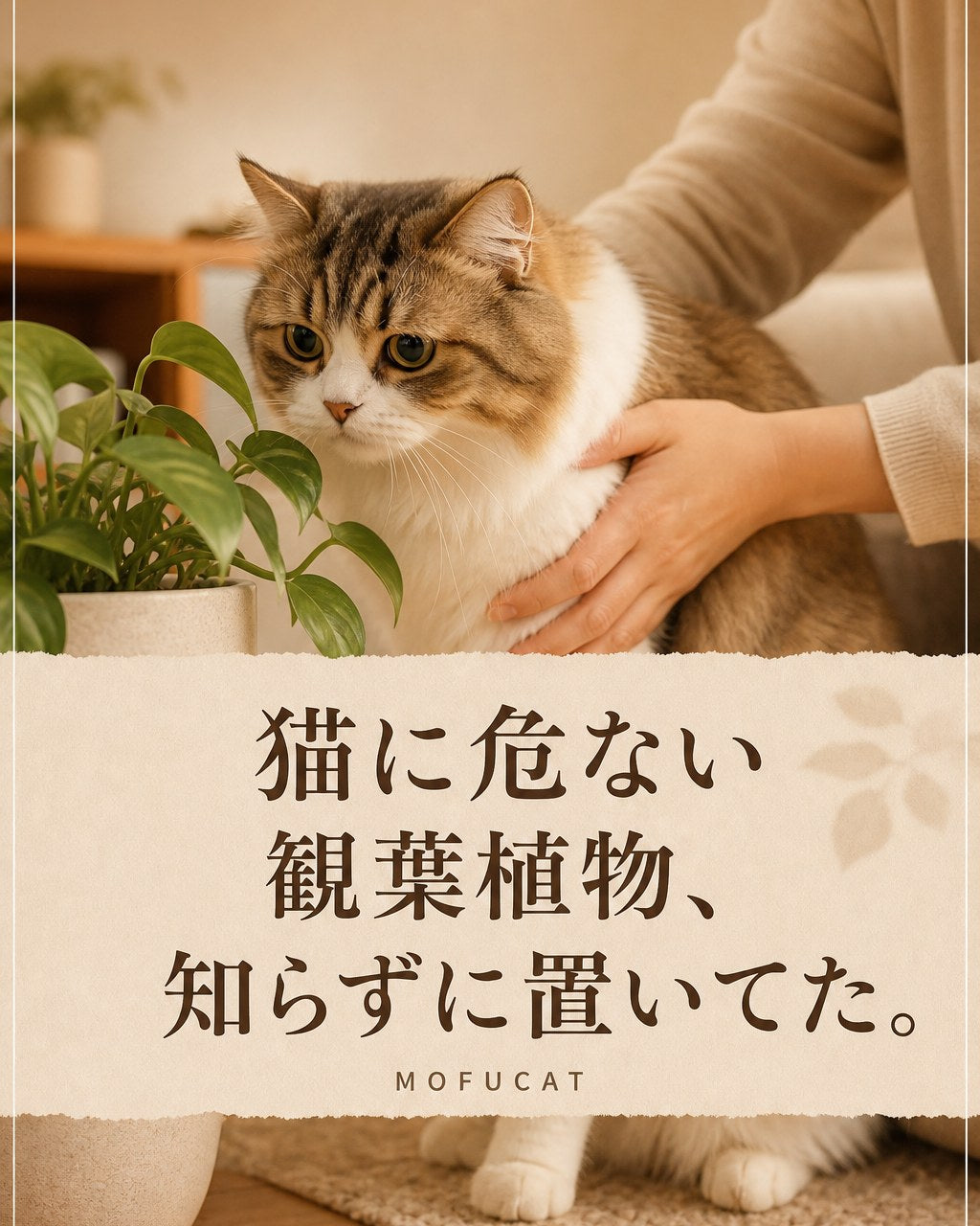 猫に危ない観葉植物、知らずに置いてない？｜平気じゃないかも