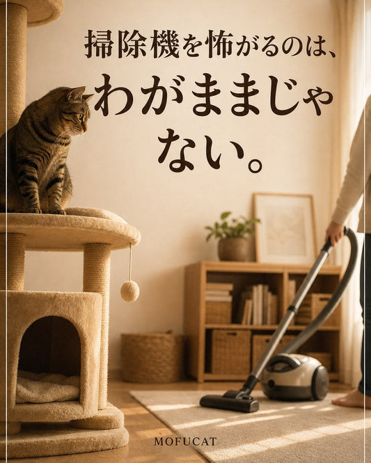 猫が掃除機を怖がる理由｜わがままじゃない