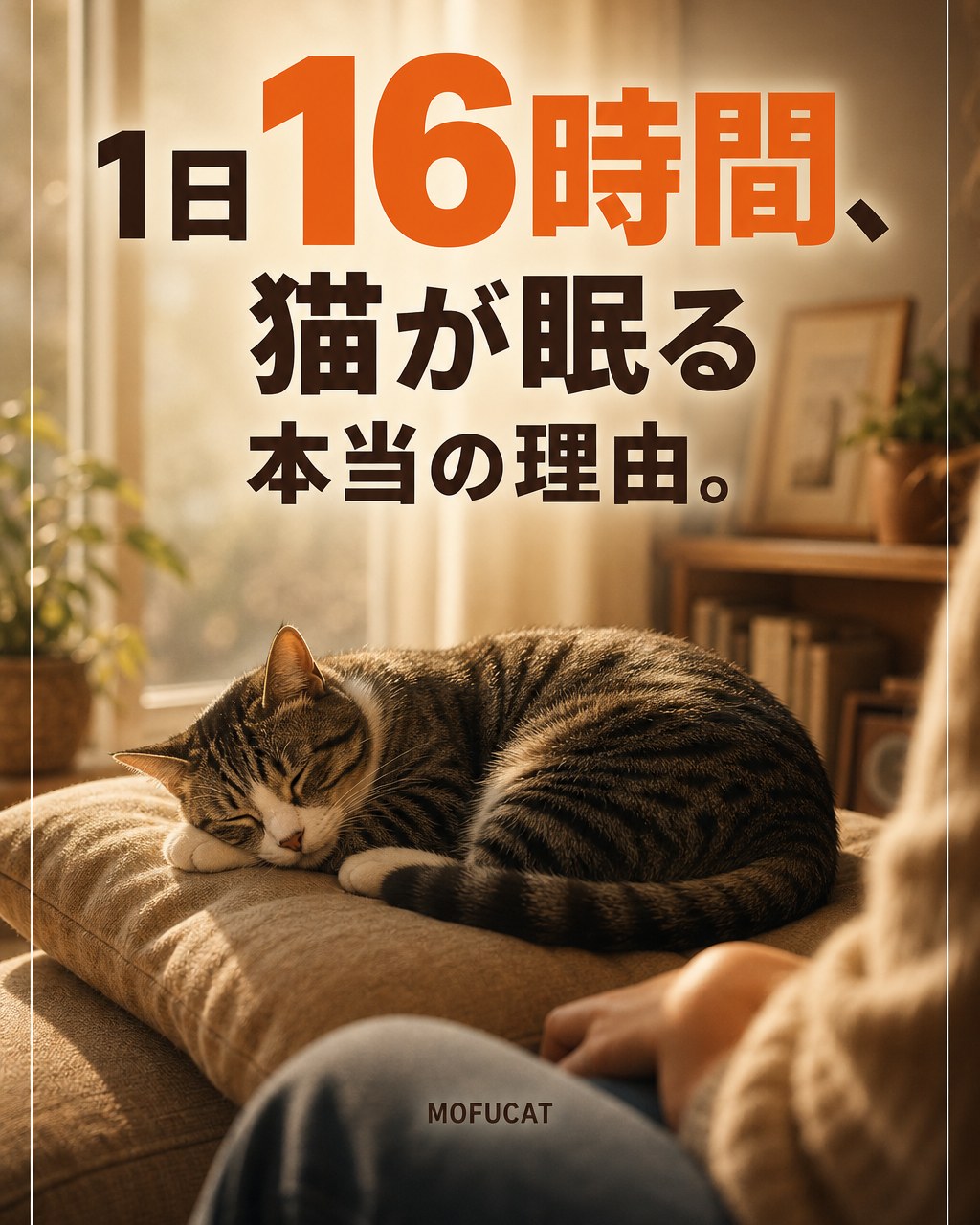 1日16時間猫が眠る理由｜狩猟本能の温存