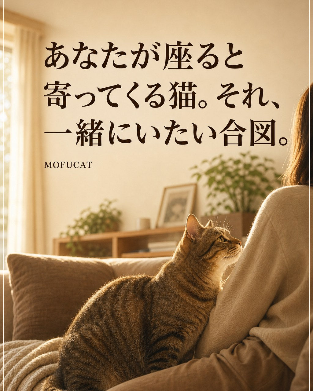 あなたが座ると猫が寄ってくる理由｜一緒にいたい合図