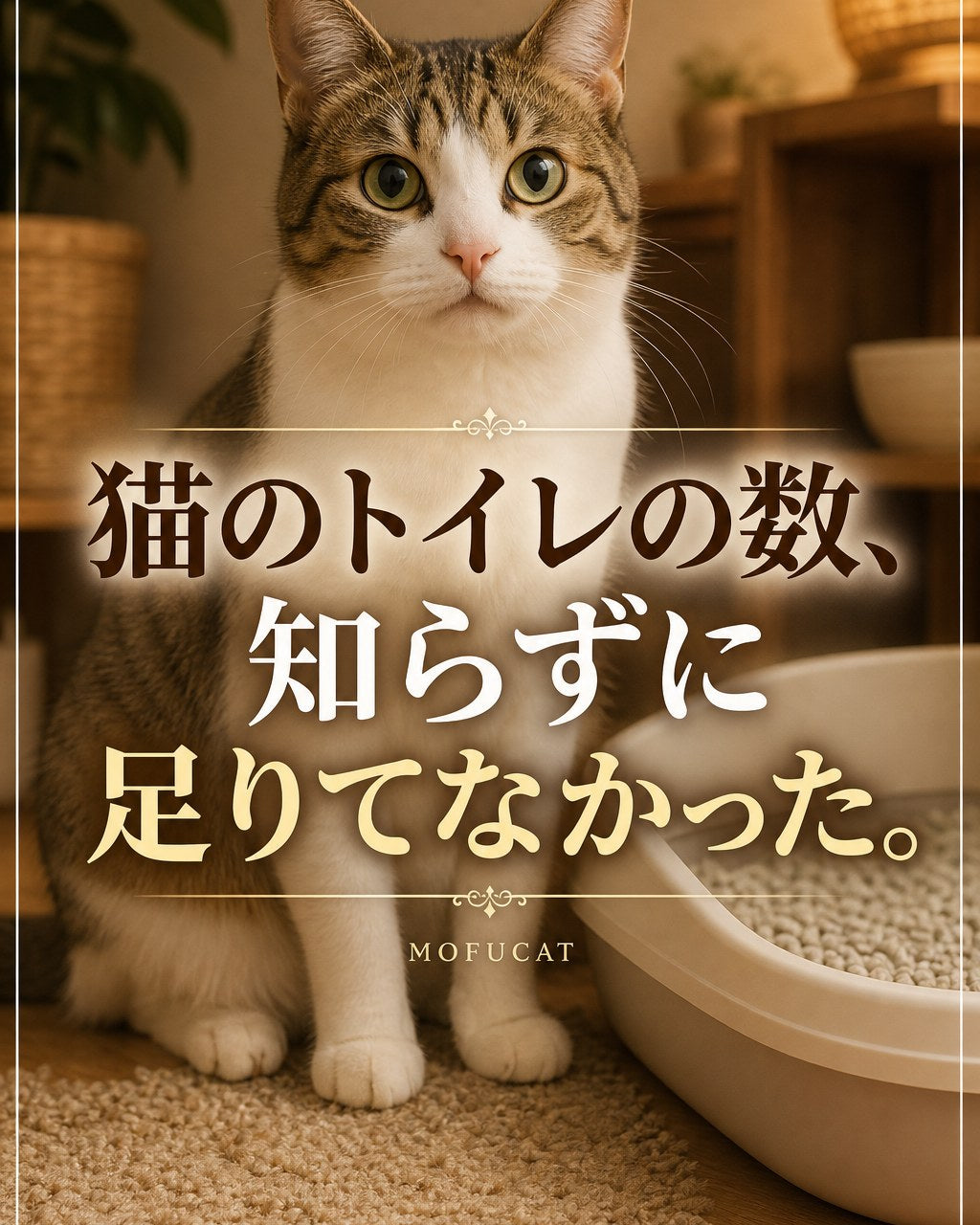 猫のトイレの数、足りてる？｜1個だけでは足りないかも