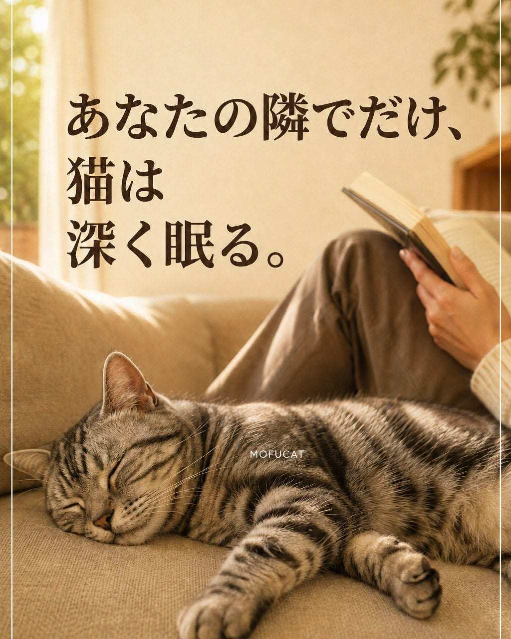 猫があなたの隣でだけ深く眠る理由｜安全だと判断しているサイン
