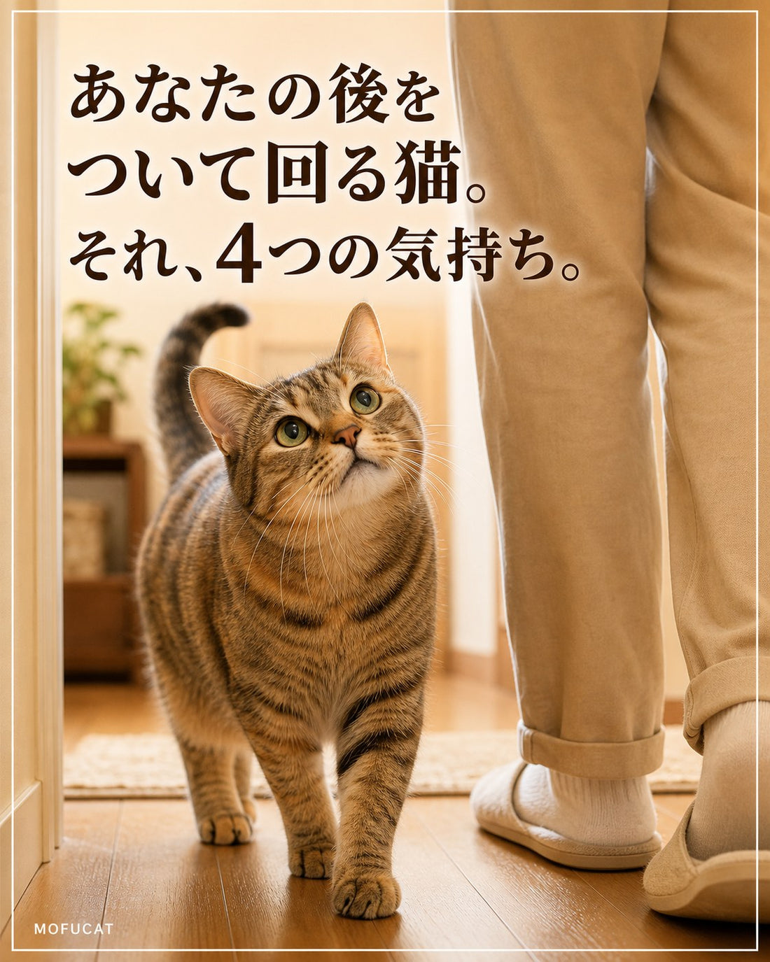 猫が後をついて回る理由｜甘えと安心のサイン