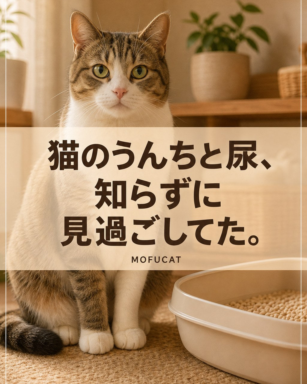 猫のうんちと尿、知らずに見過ごしてた