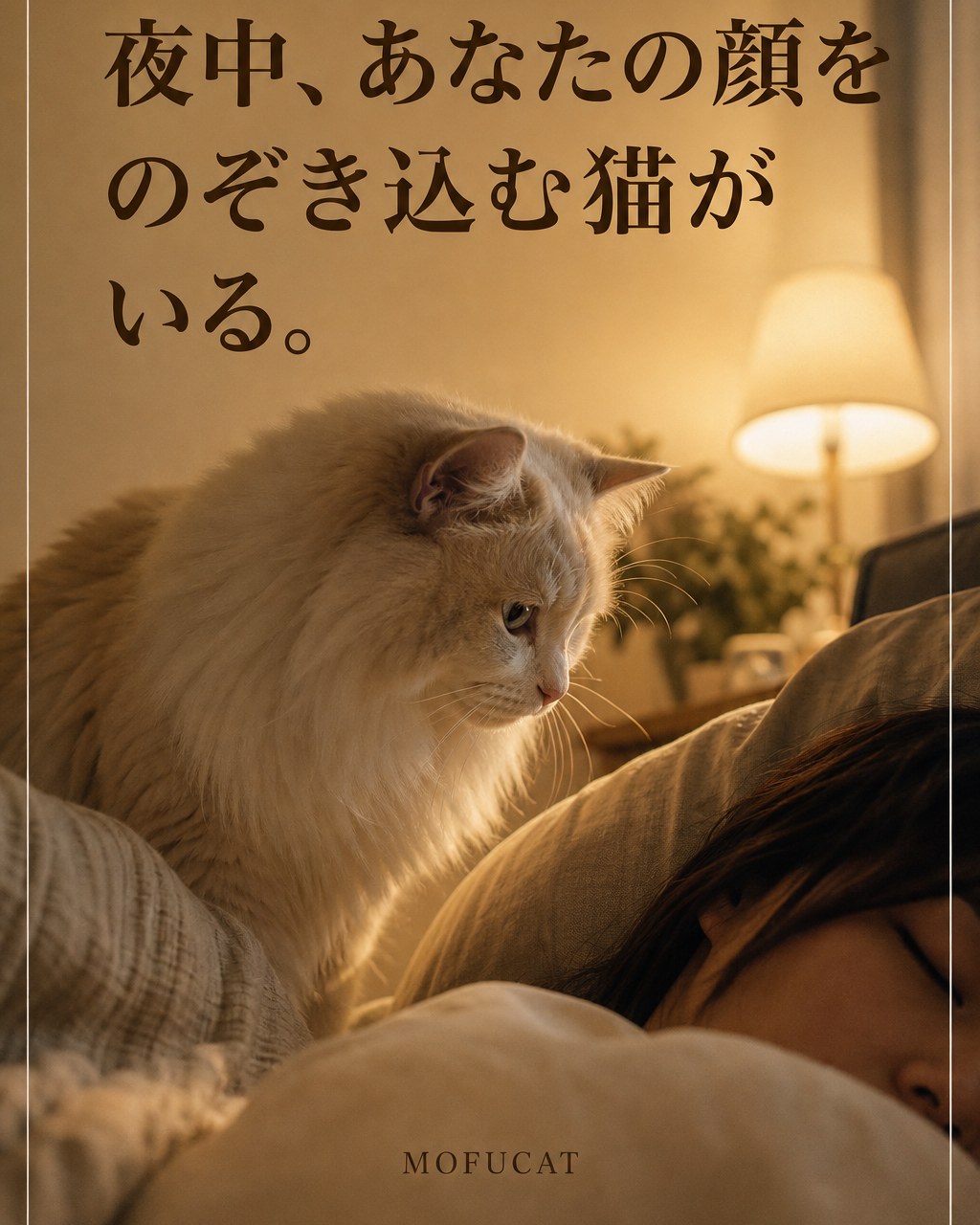 夜中に猫が顔をのぞき込む理由｜監視されてるわけじゃない