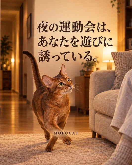 夜の運動会は、あなたを遊びに誘っている｜猫との暮らし