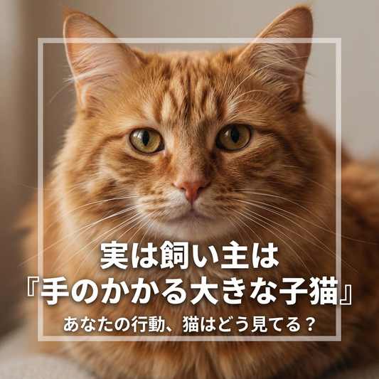 猫から見た飼い主の行動、実はこう見えている？