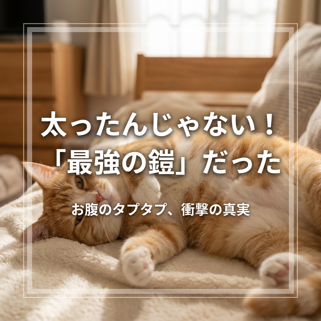 猫のお腹のタプタプ、その秘密とは？