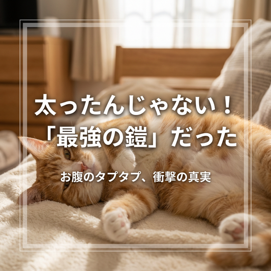 猫のお腹のタプタプ、その秘密とは？