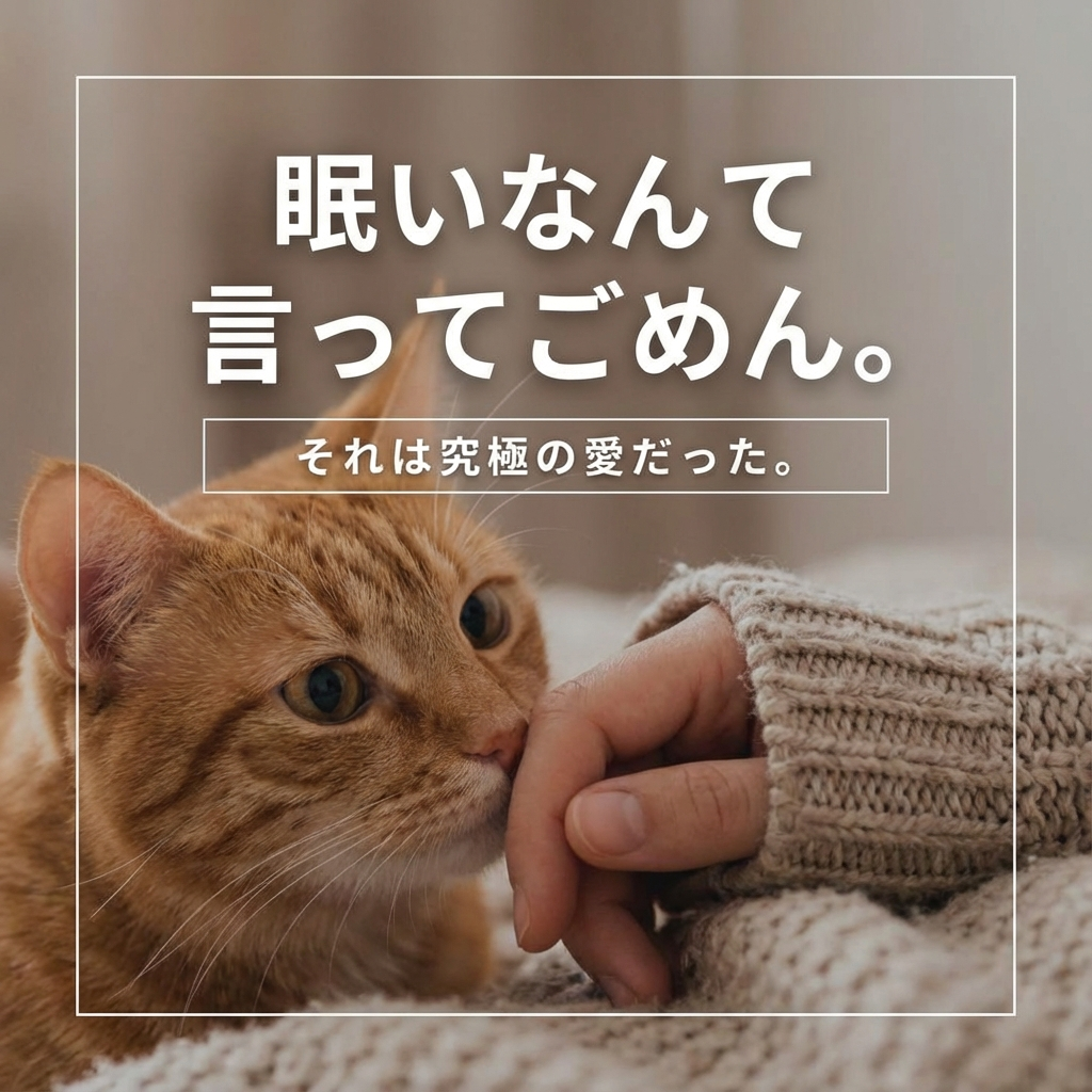 猫の早朝「起こして攻撃」は愛情の証？その理由を探る