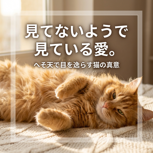 猫の「へそ天」姿勢に隠された愛情の証