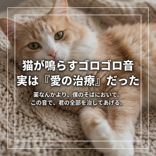 猫のゴロゴロ音に秘められた癒しの力を解明！