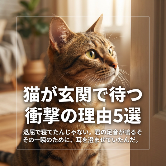猫が飼い主の足音を聞き分ける愛の秘密