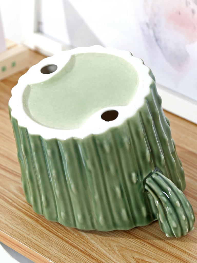 cactus shaped food bowl