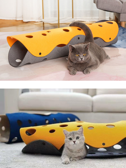 Cheese type cat tunnel 