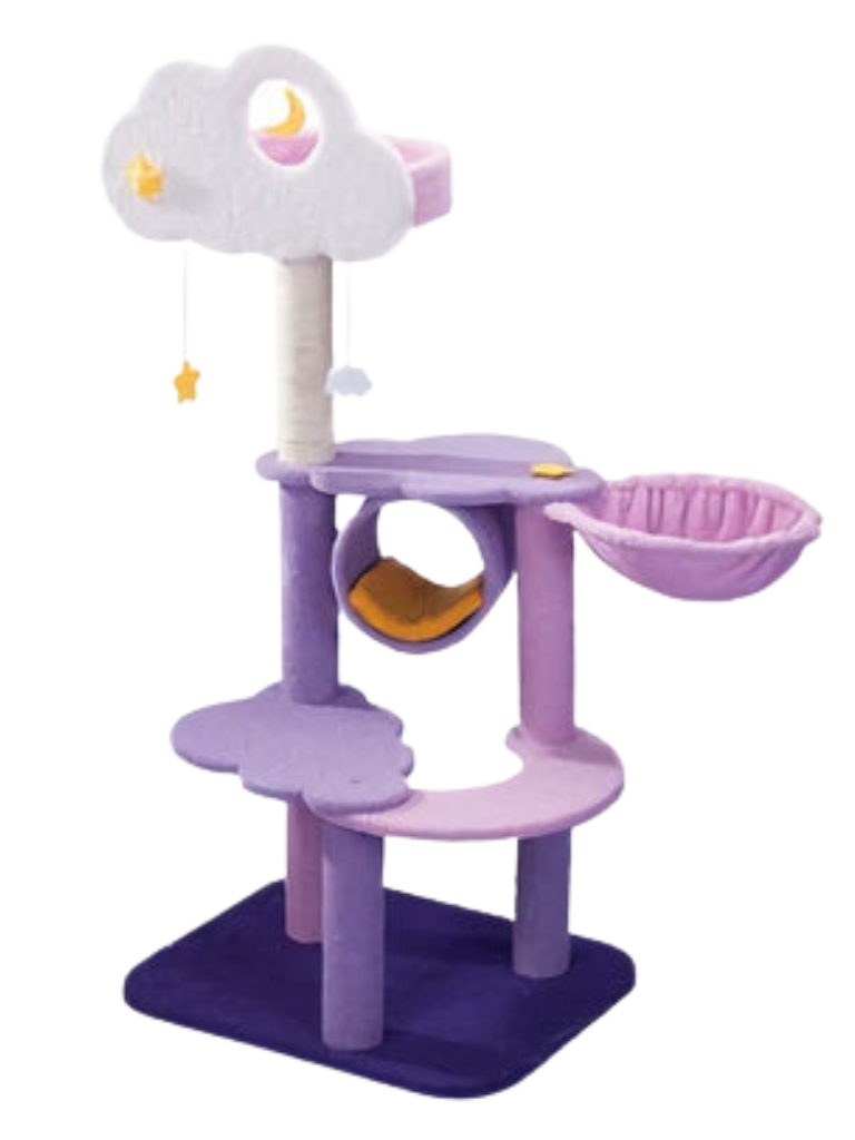 Yumekawa Night Sky Cat Tower 