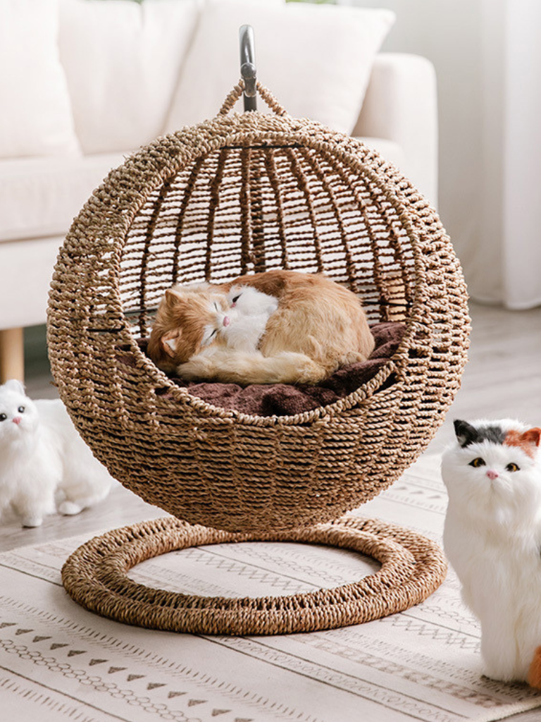 ☆猫ちぐら☆竹細工☆テラス有☆ハンドメイド☆キャットハウス ☆猫ちぐら☆竹細工☆テラス有☆ハンドメイド☆キャットハウス