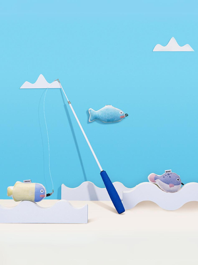 Fish fishing toy 