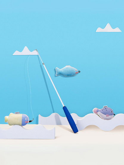 Fish fishing toy 