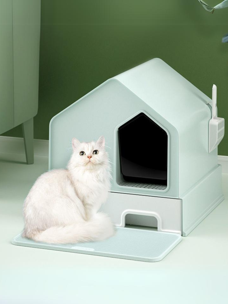 House type cat toilet 