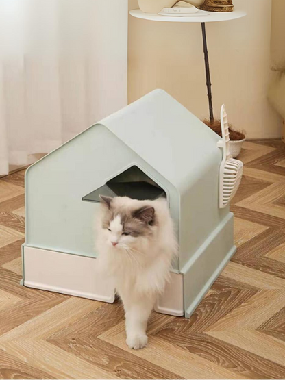 House type cat toilet 