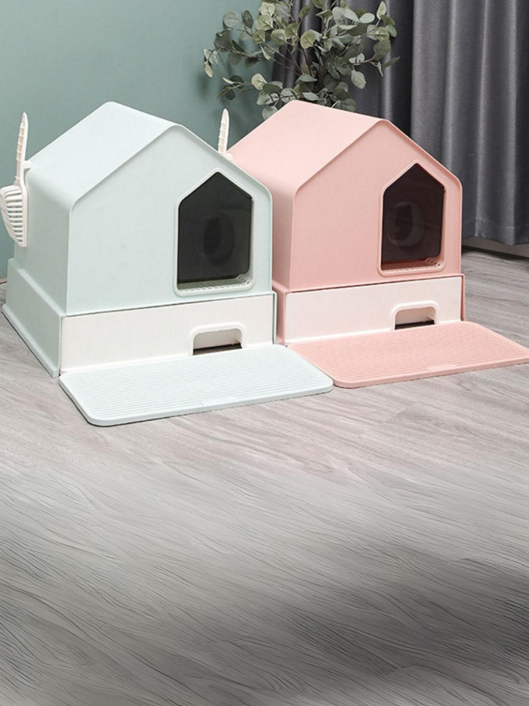 House type cat toilet 