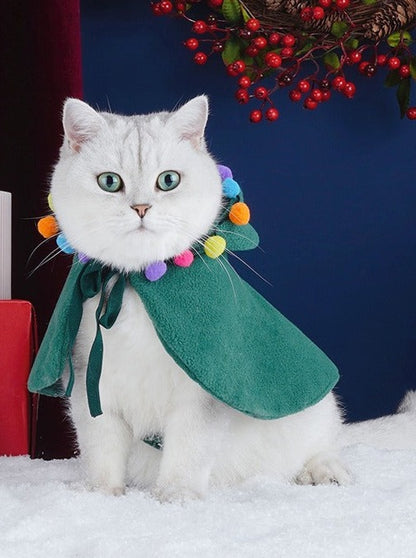 [Next day shipping/Christmas only] Christmas tree cat wear