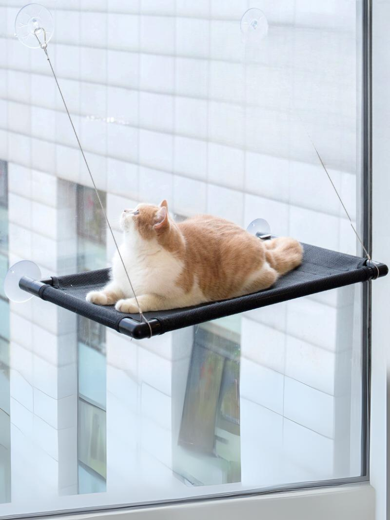 window hammock bed 