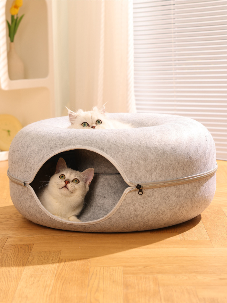 ドーナツ型猫ベッド - MOFUCAT ドーナツ型猫ベッド - MOFUCAT