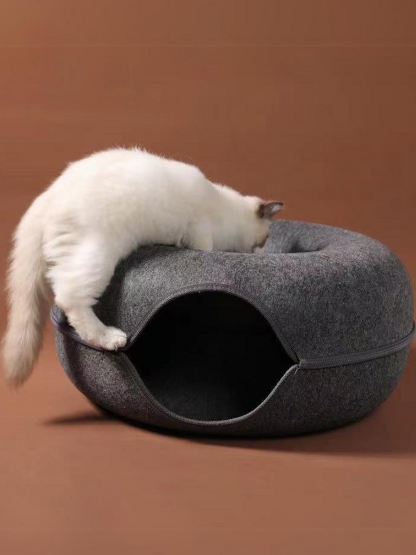 donut cat bed 