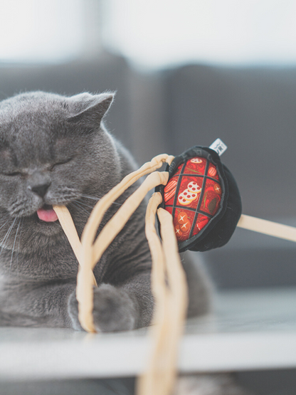 Food Fighter Cat Toy [Motsunabe, Ramen, French Fries]